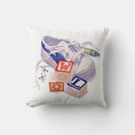 Schooltijd 2-sided Pillow Kussen (Voorkant)