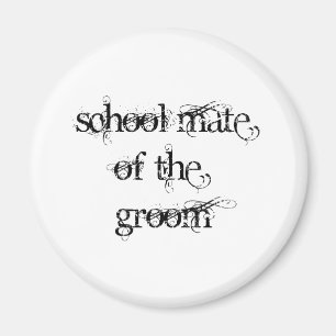 Schooltijd van de Groom Magneet