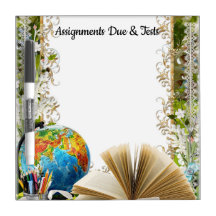 Schooltime droog wissen board