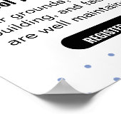 Schooltoelatingsfolder, Schoolpromotie-folder Poster (Hoek)