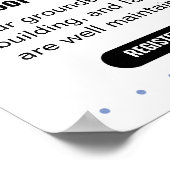 Schooltoelatingsfolder, Schoolpromotie-folder Poster (Hoek)