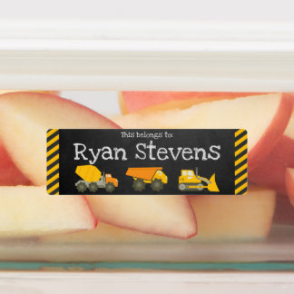 Schooltoeleveringslabels - Bouwthema Labels