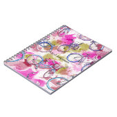 Schooltoewijzing Notitieboek Tie Dye & Bikes (Linkerzijde)