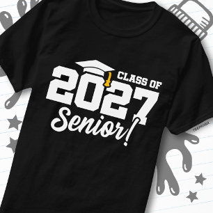 Schooltrots Afstudeerjaar Eindexamenklas 2027 T-shirt