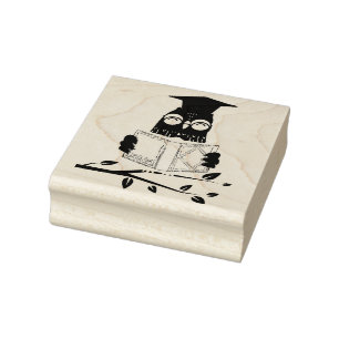 Schooluil Rubberstempel