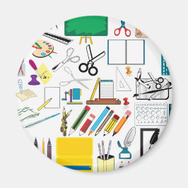 Schoolvakken3 Magneet