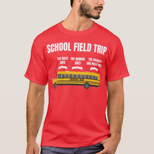 Schoolveld Fun Day Squad Magic School Bus Veld T-shirt (Voorkant)