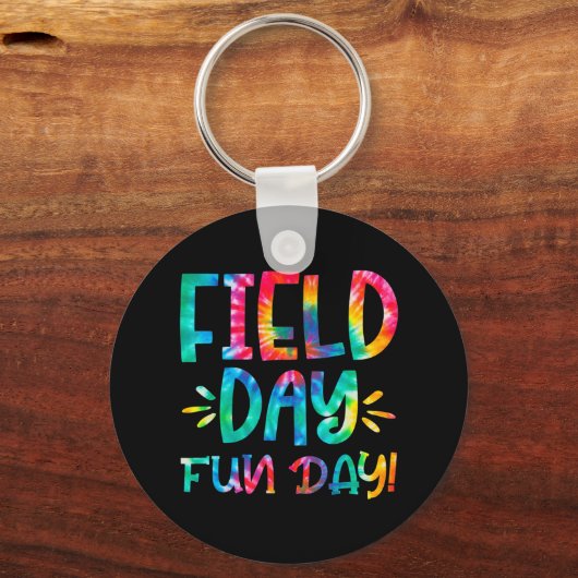 Schoolvelddag tongkleurstof Dag 2022 Teache Sleutelhanger (Voorkant)