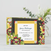 Schoolverjaardagsthema Kaart (Staand voorkant)