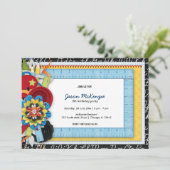 Schoolverjaardagsthema Kaart (Staand voorkant)