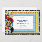 Schoolverjaardagsthema Kaart (Voorkant / Achterkant)