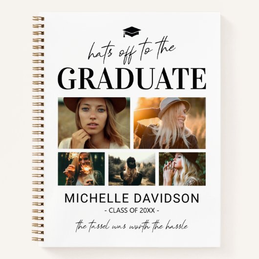 Schoolverlaters 2025 Afstuderen Gastboek Notitieboek (Voorkant)