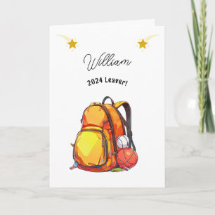 Schoolverlaters Sport Back Pack Kaart