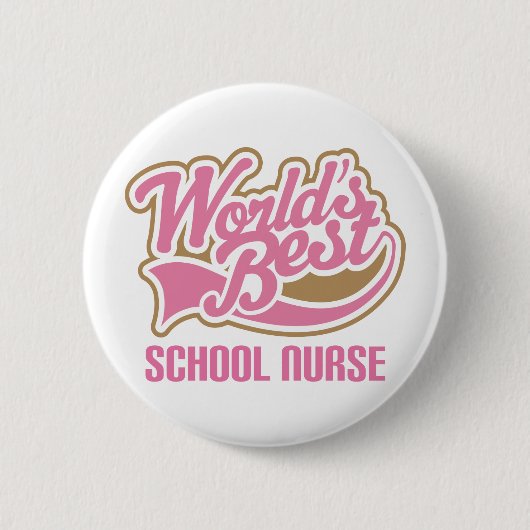 Schoolverpleeggeld Ronde Button 5,7 Cm (Voorkant)