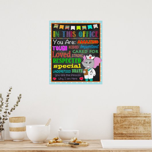 Schoolverpleeghuis, kinderverpleeghuis poster (Keuken)