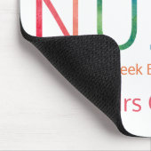  schoolverpleegkunde Typografie op maat Muismat (Hoek)