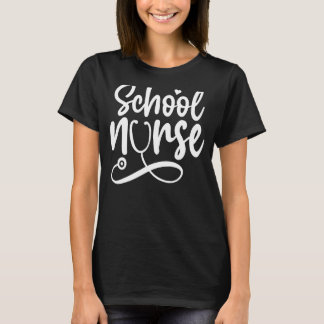 Schoolverpleegkunde-waardering terug naar schoolka t-shirt