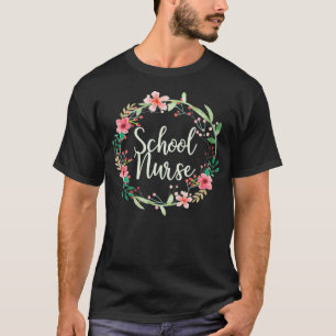 Schoolverpleegkundige Gift T shirt voor Ladi