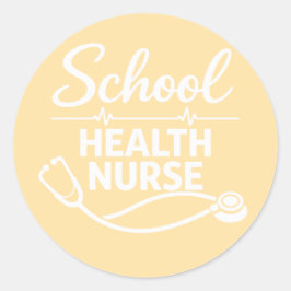 Schoolverpleegkundige Medische Sticker
