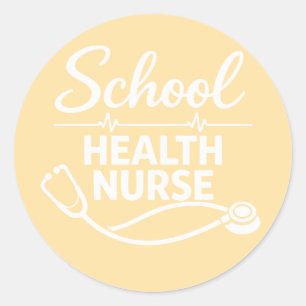 Schoolverpleegkundige Medische Sticker