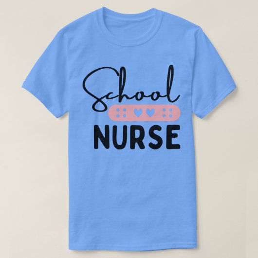 Schoolverpleegkundige T-shirt (Design voorkant)