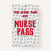 Schoolverpleegpas, badge (Voorkant)