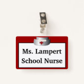 Schoolverpleegster Badge (Voorkant met clip)