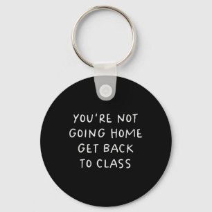Schoolverpleegster Ga Terug Naar De Kl Funny Sleutelhanger
