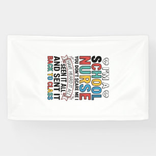 Schoolverpleegster heeft het allemaal gehoord Funn Spandoek