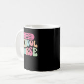schoolverpleegster koffiemok (Voorkant links)