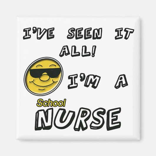 Schoolverpleegster Magneet (Voorkant)