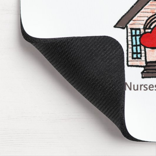 schoolverpleegster mousepad muismat (Hoek)