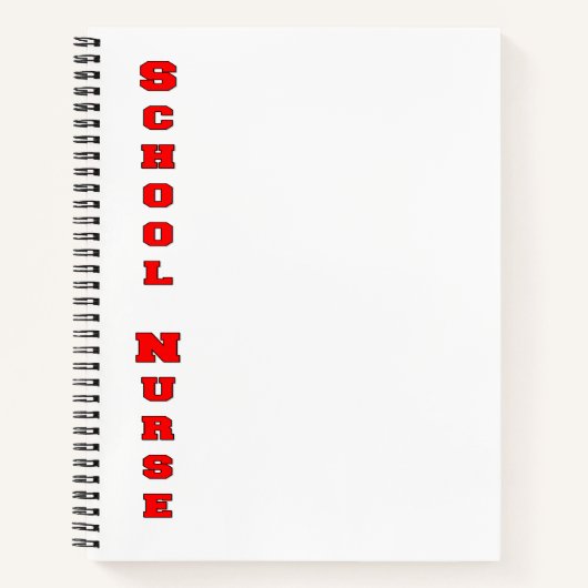 Schoolverpleegster Notitieboek (Voorkant)