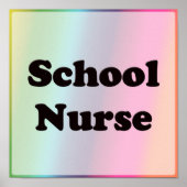 Schoolverpleegster Poster (Voorkant)