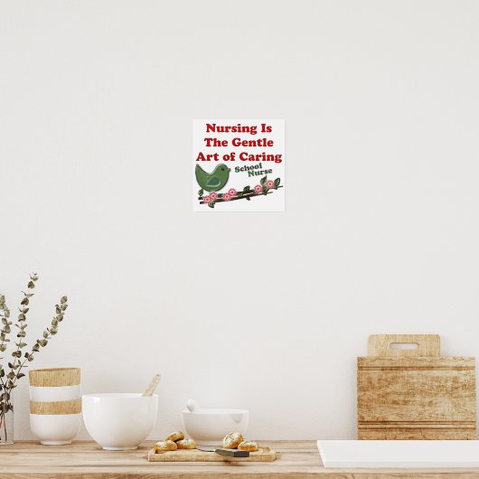 Schoolverpleegster Poster (Keuken)