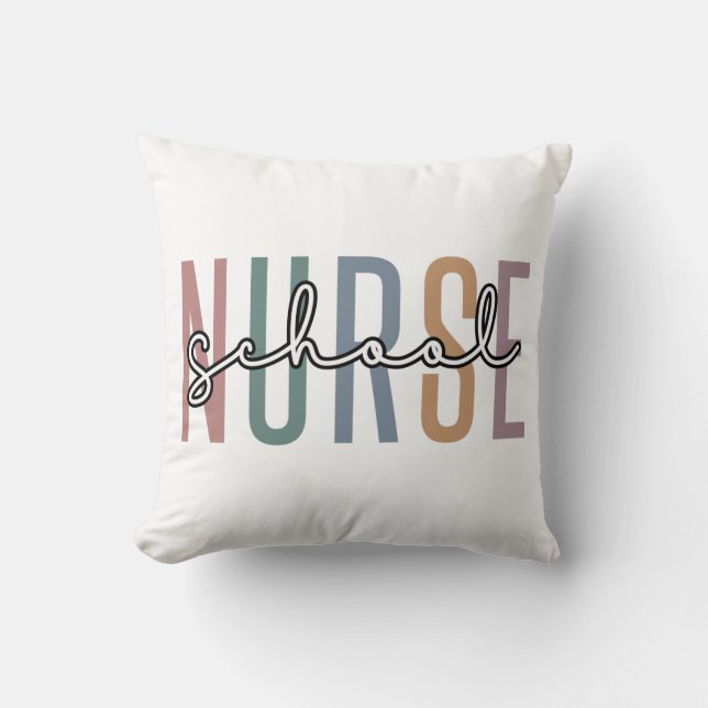 Schoolverpleegster | Schoolverpleegkundigen RN waa Kussen (Voorkant)