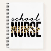 Schoolverpleegster | Schoolverpleegkundigen RN waa Notitieboek (Voorkant)