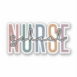 Schoolverpleegster | Schoolverpleegkundigen RN waa Sticker