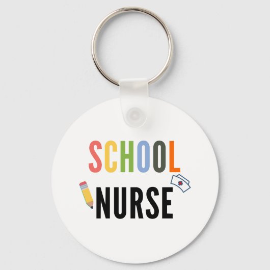 Schoolverpleegster Sleutelhanger (Voorkant)