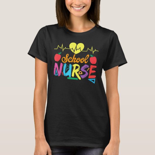 Schoolverpleegster T-shirt (Voorkant)
