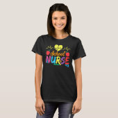 Schoolverpleegster T-shirt (Voorkant volledig)