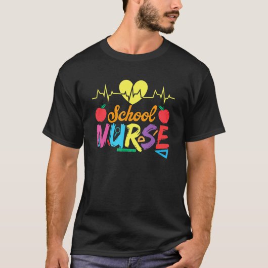 Schoolverpleegster T-shirt (Voorkant)