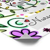 Schoolverpleegster wordt Kantoor Poster (Hoek)