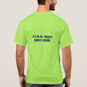 schoolvis, Gillespie Park Elementaire School T-shirt (Achterkant)