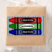 Schoolvoedingsetiketten met naam etiket (Insitu)