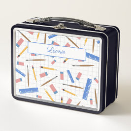 Schoolvoorraad Metaal Lunch Box