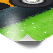 Schoolvrienden Gepersonaliseerde School Bus 6 Foto Foto Afdruk (Hoek)