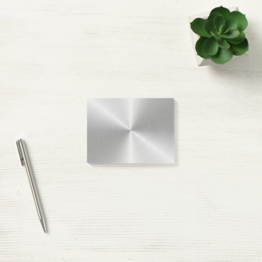 schoolwerk in de metaal post-it® notes (Kantoor)