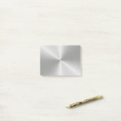 schoolwerk in de metaal post-it® notes (Op bureau)