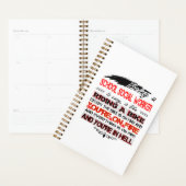 Schoolwerker Planner Funny Gift for Women (Display)